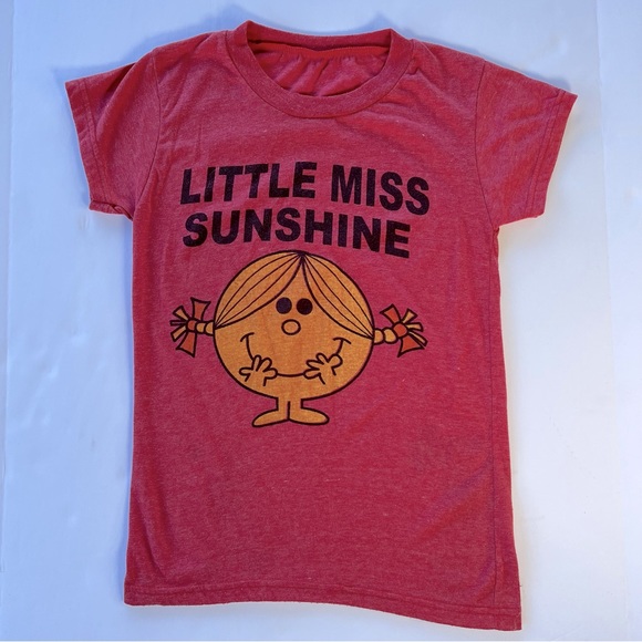 XS LITTLE MISS SUNSHINE RED T-SHIRT - Picture 1 of 6
